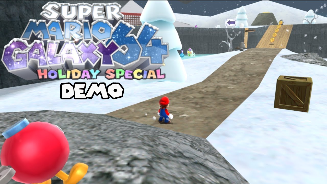 Super Mario Galaxy 64 Holiday Special Full Demo