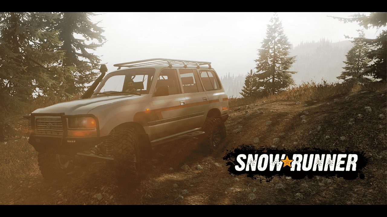 Offroading in SNOWRUNNER with a Toyota Land Cruiser 🎮 - SnowRunner Gameplay