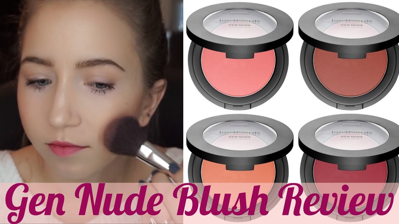 Bareminerals Gen Nude Blush Review // All Day Wear Test
