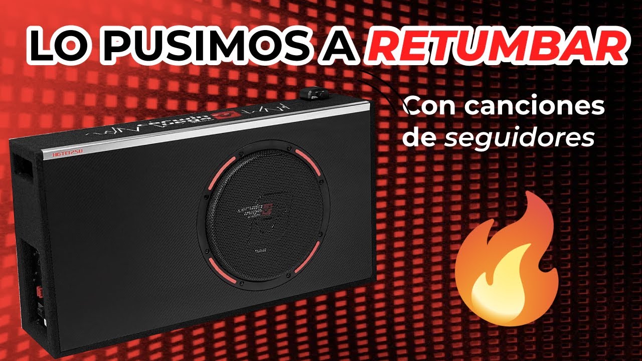 Pusimos  a RETUMBAR este SUBWOOFER con canciones de seguidores