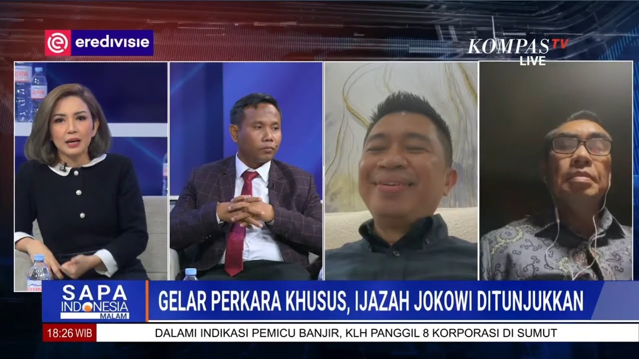 Диплом Джокови выставлен на всеобщее обозрение | Вечер приветствия Индонезии