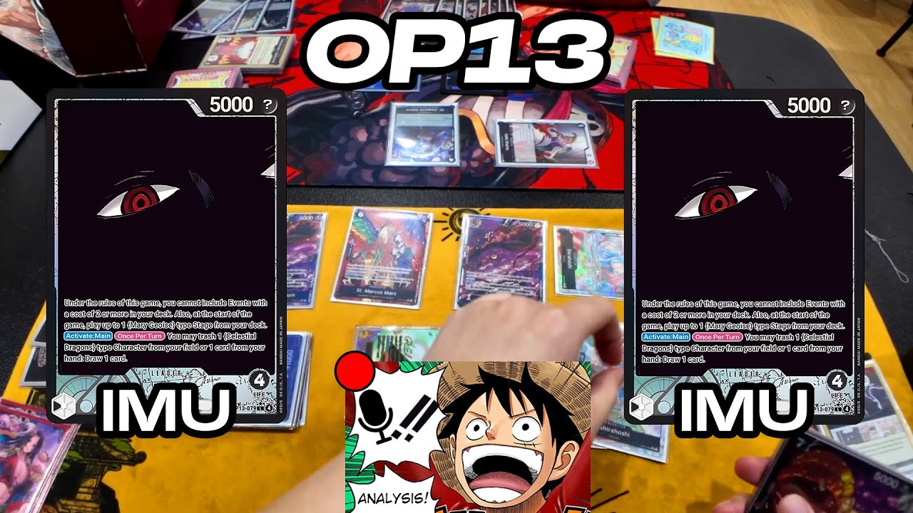 OP13 Imu vs Imu Commentary - OPTCG Locals