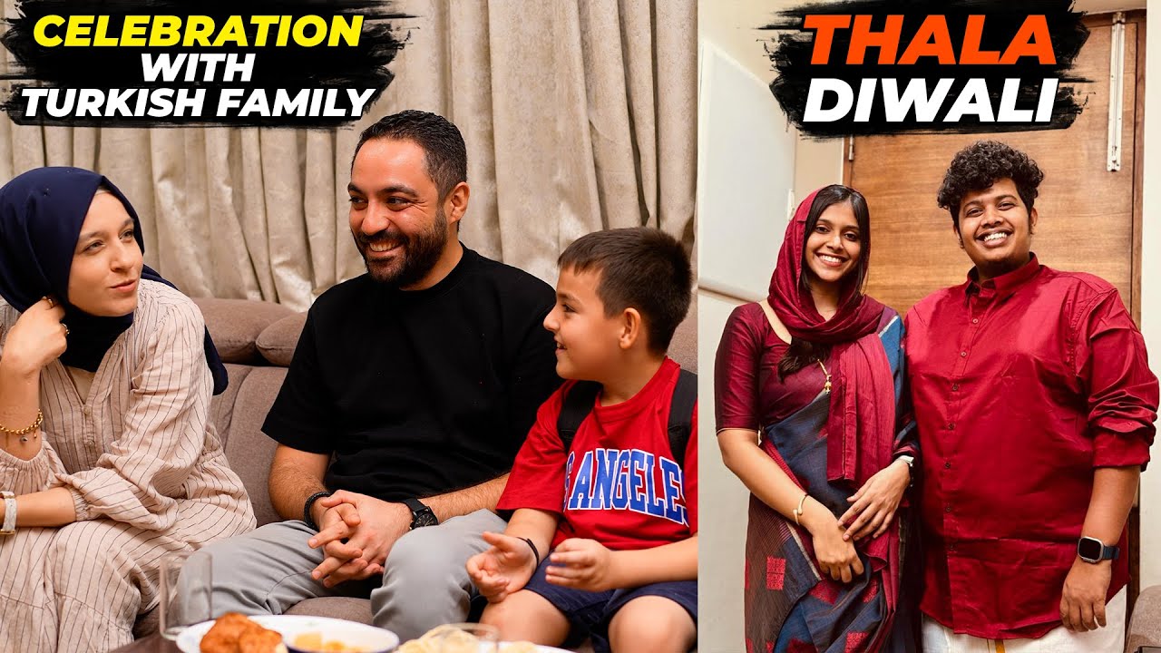 My Thala Diwali ❤️ | Dinner With Turkish Family - Irfan's View