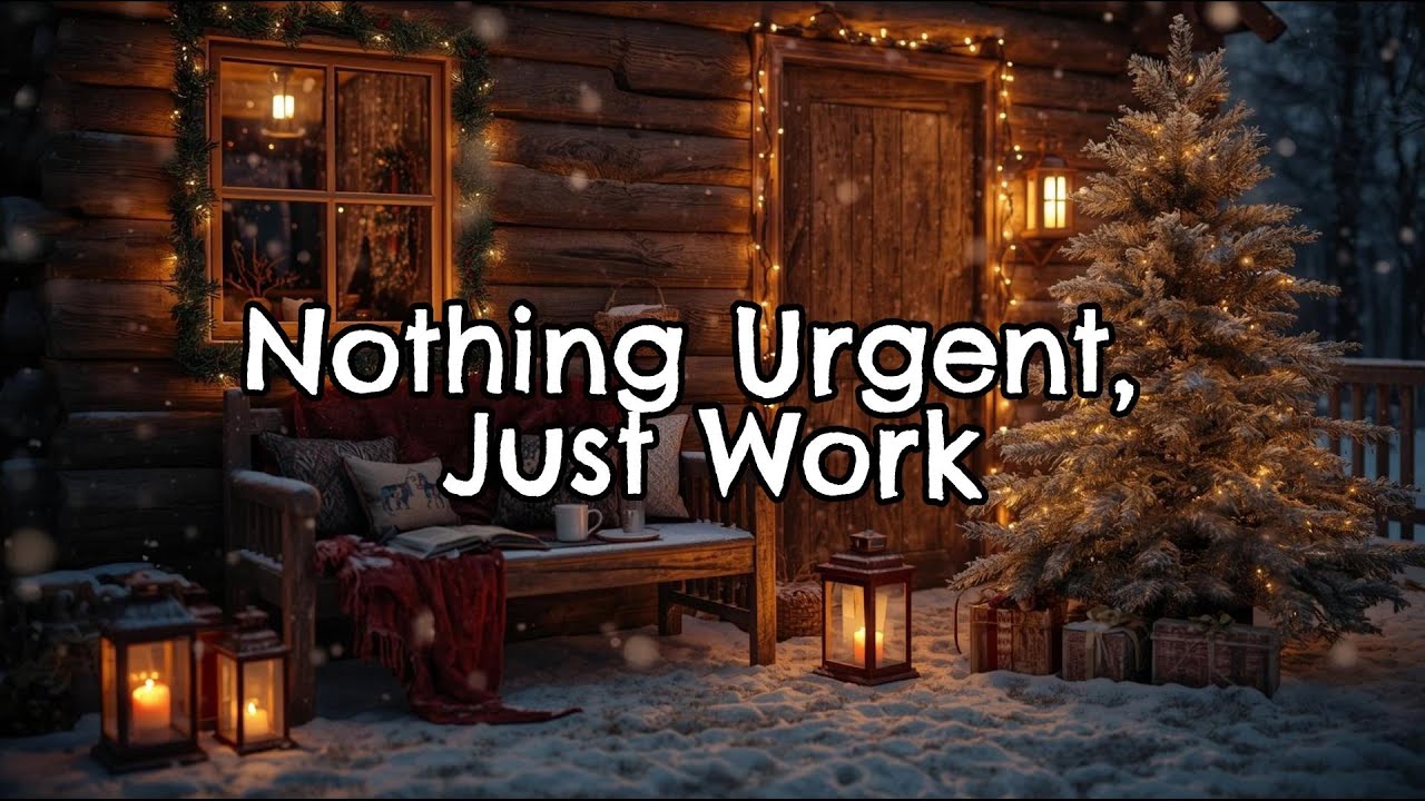 Nothing Urgent, Just Work Calm Lo-Fi & Jazz for Deep Focus and Quiet Progress