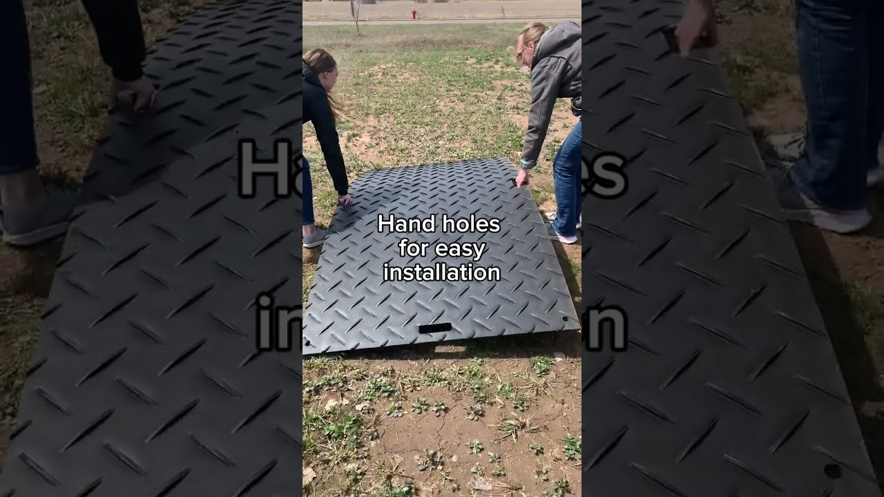 Gmats Ground Protection Mats #mobility #construction #landscaping