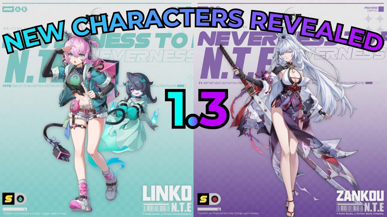 NTE 1.3 Character Revealed Drip Marketing
