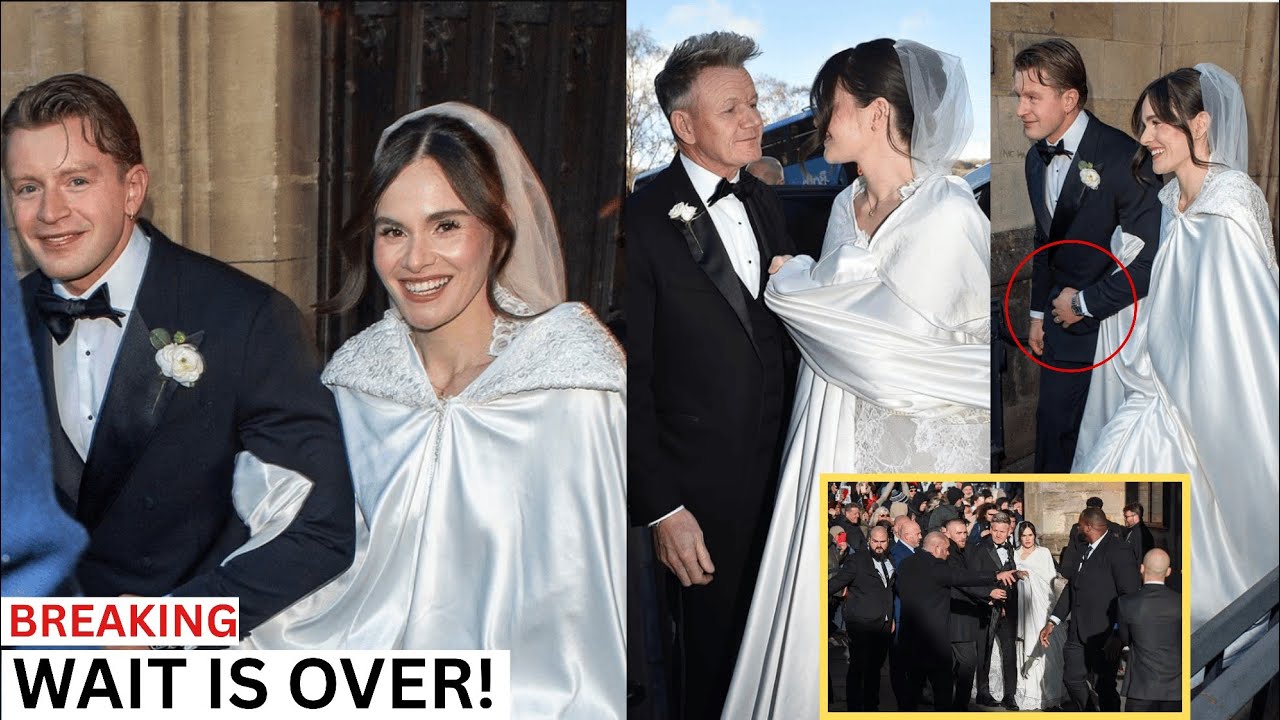 Holly Ramsay Wedding Fairy Tale Gordon Ramsay Walks Daughter Down Aisle At Bath Abbey 