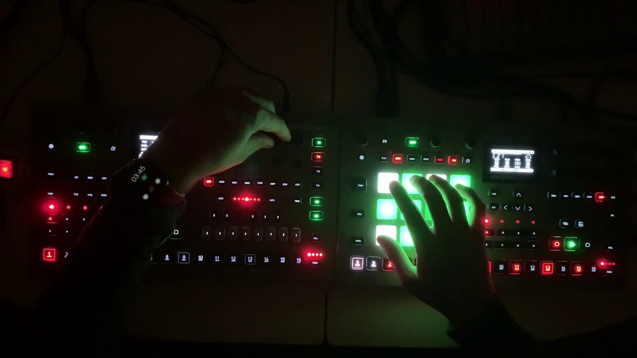 MOLOQOY | Investigation - Live Techno Jam - Elektron Analog Rytm MkII & Analog Four MkII