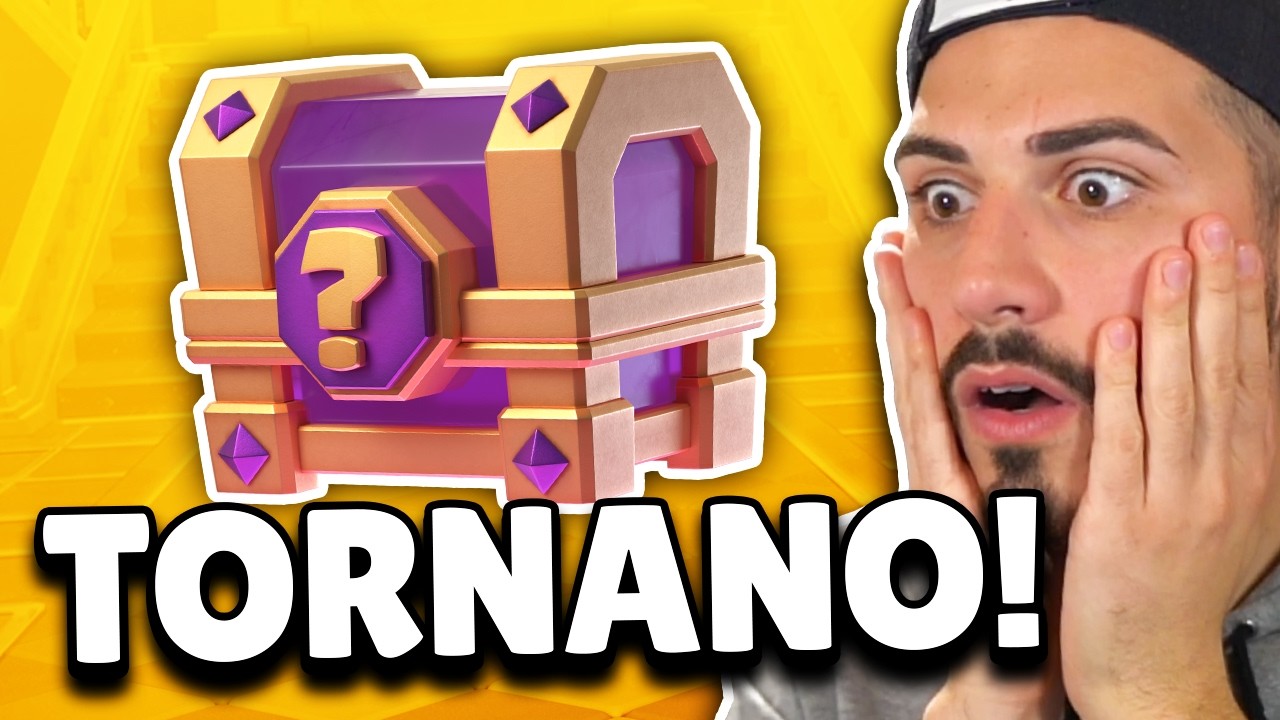 PIANGO... TORNANO i CHEST OPENING? NUOVE CASSE? 😱 Clash Royale ITA