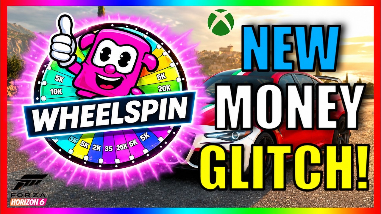 *NEW* Forza Horizon 6 Money Glitch! Get Money & Wheelspin Farm!