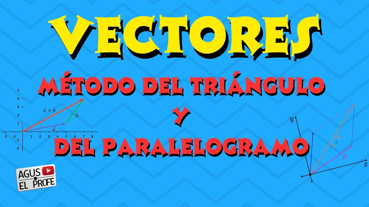 Vectores FÁCIL: Método del Triángulo y del Paralelogramo en 1 Video 🚀
