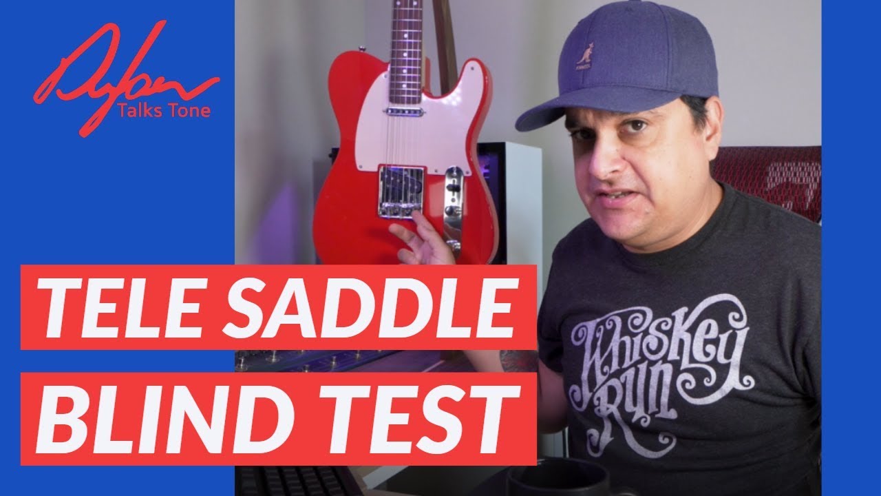 Telecaster Saddle Blind Test - Part 2 Are Brass Saddles REALLY Better?