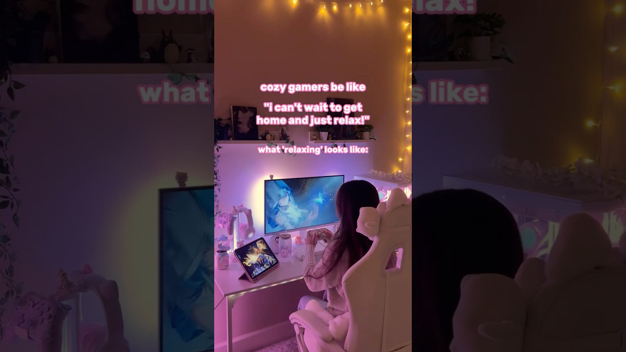 When cozy gaming is anything BUT cozy 🥹✨ 