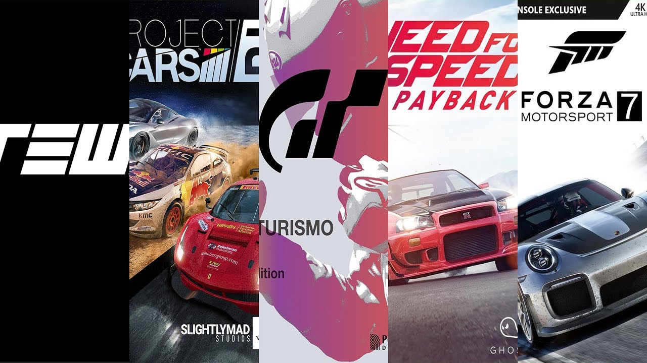 Top 5 Upcoming Racing Games 2017-2018 PC PS4 XBOX1