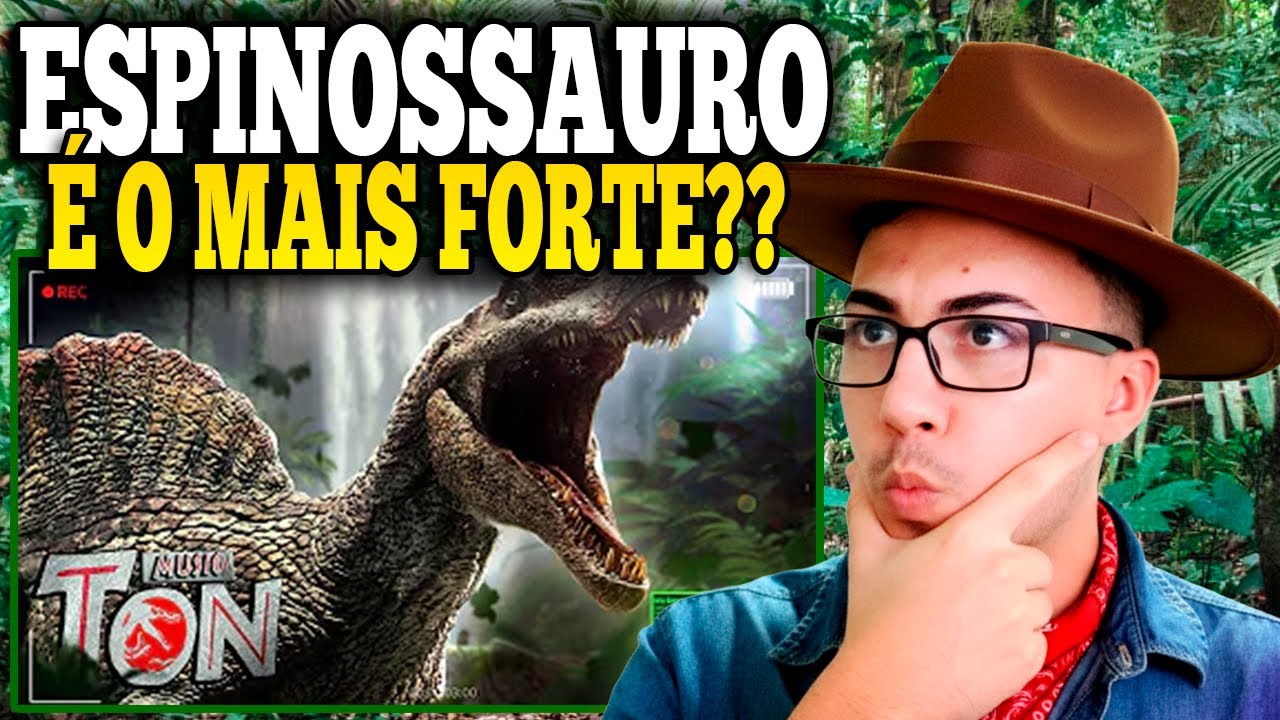 REACT PAPYRUS DA BATATA - Predador Perfeito | Espinossauro (Jurassic Park 3)