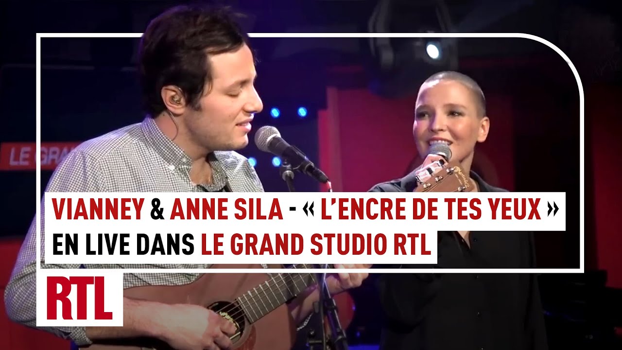 Vianney & Anne Sila - L'encre de tes yeux (Live) - Le Grand Studio RTL