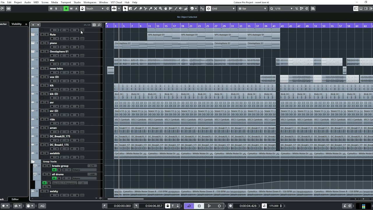 Keiza Sweet Love DnB Remix Cubase Tutorial