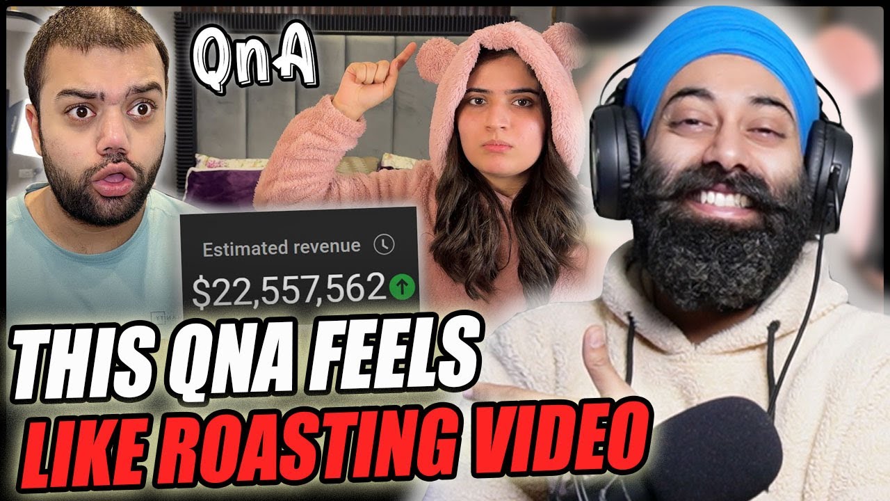 Ducky Bhai Kitne Paise Kamata Hai ? (QNA) | Indian Reaction | PunjabiReel TV Extra