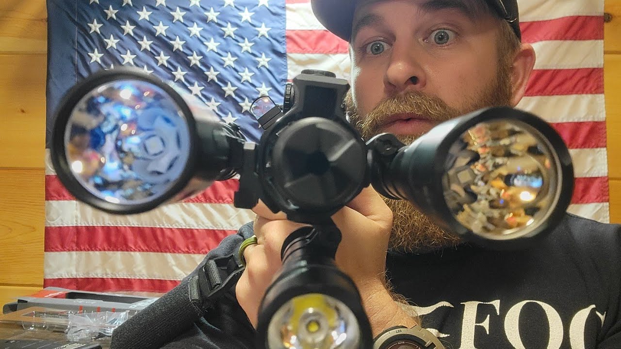 Surefire VS Cloud Defensive! Weapon Light Comparison! #scoutlightpro #scoutlightturbo #rein3.0