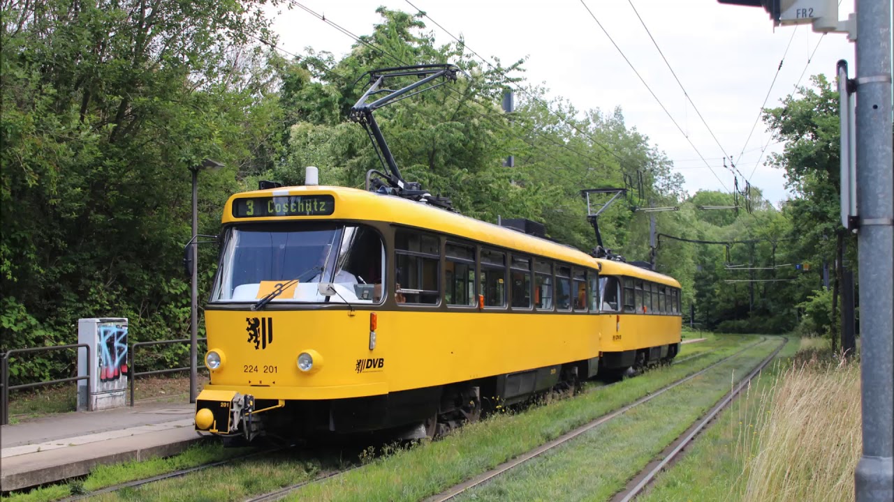 [Sound] Mitfahrt in einem Tatra T4DMT der DVB Dresden