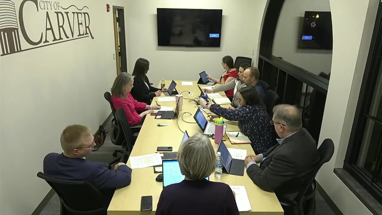 Carver City Council - Work Session - January 6, 2025