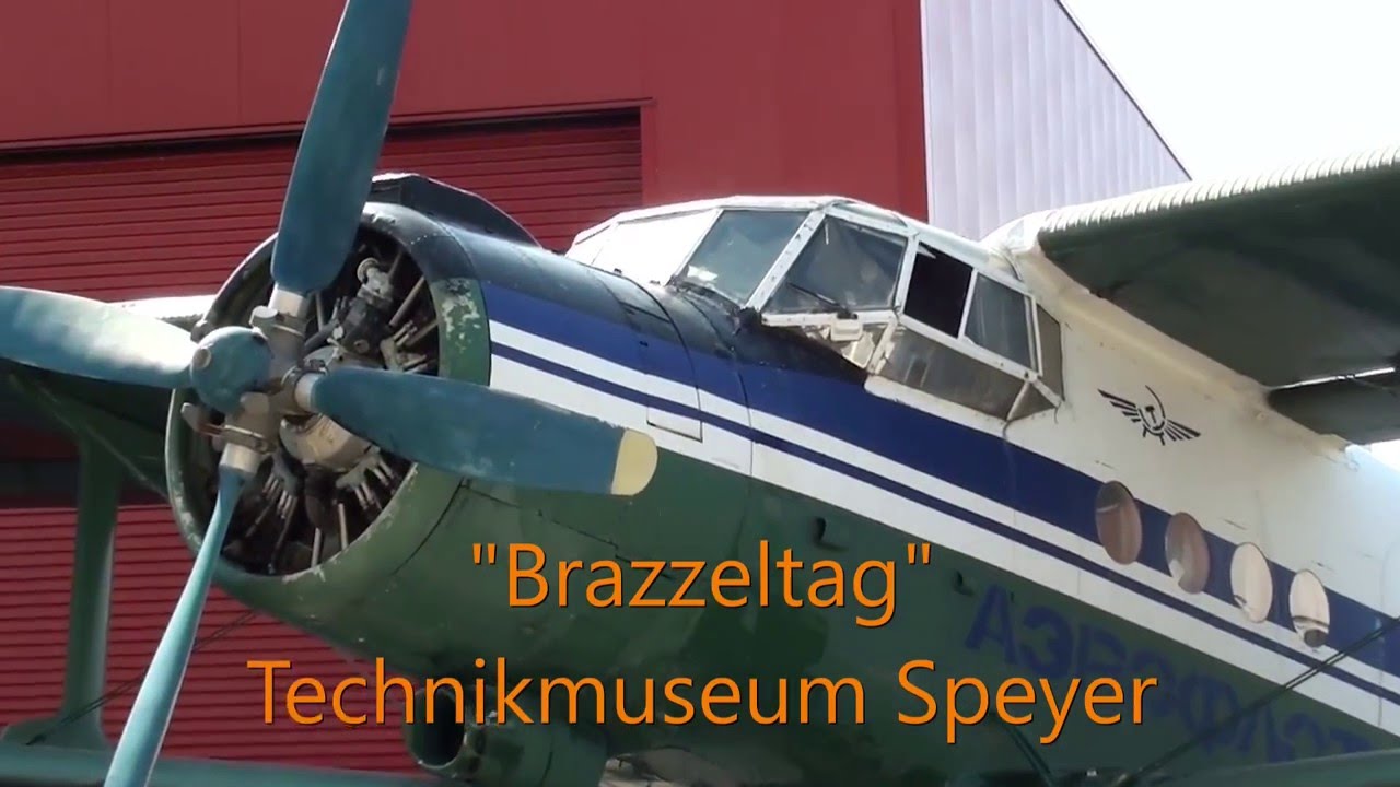 Antonov An 2 - engine start - Brazzeltag Speyer 2016