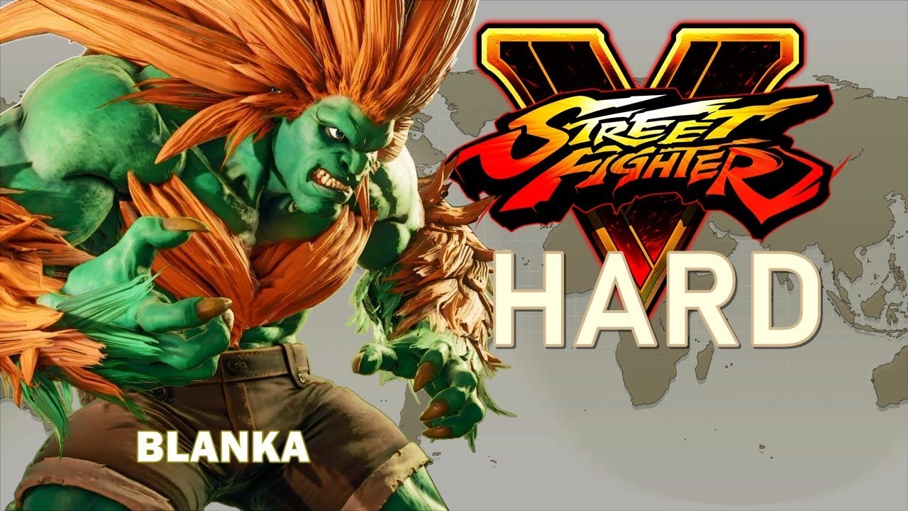 Street Fighter V - Blanka Arcade Mode (HARD)