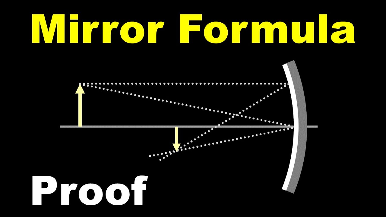 Spherical Mirrors - 6 || Derivation of Mirror Formula || in Hindi for Class 10
