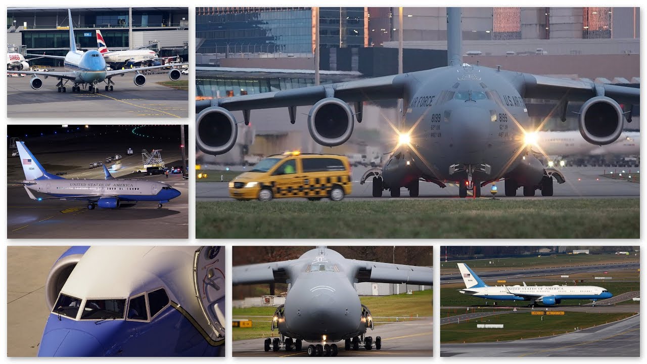 U.S. Air Force Big Show @ Zurich Airport ZRH Jan.2018 [Compilation]