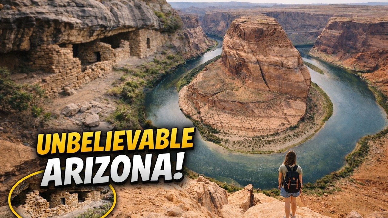 Day-3 in Arizona Adventure Trip | Hidden History + Iconic Views 🏜️
