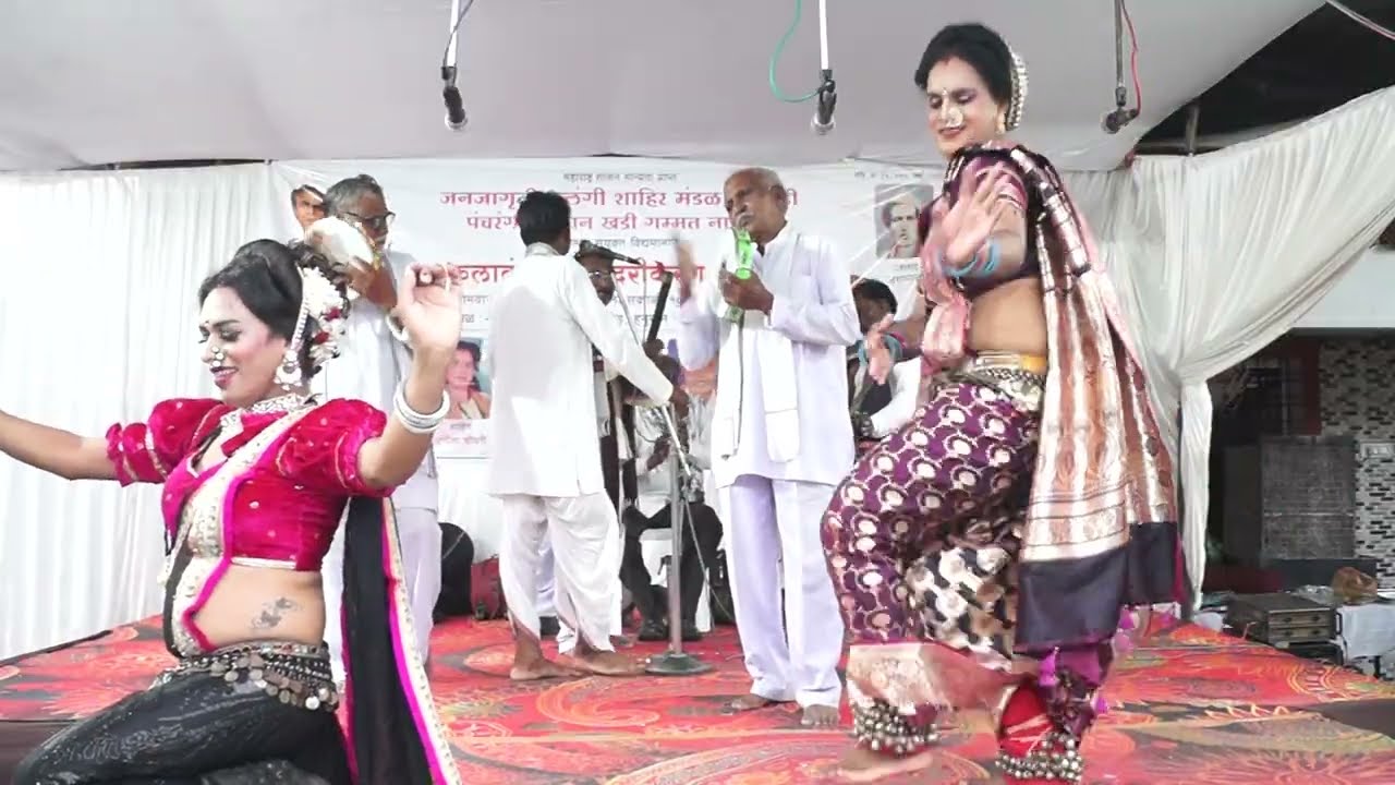 शाहीर विष्णुजी नवीन शाहीरी HIT गाना 2025 चा | खडी गंमत तमाशा पोवाडा VIDEO | SHAHIR VISHNUJI MATE -1
