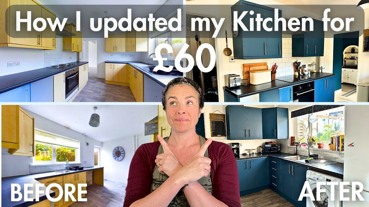 DIY KITCHEN MAKEOVER ON A BUDGET | UK