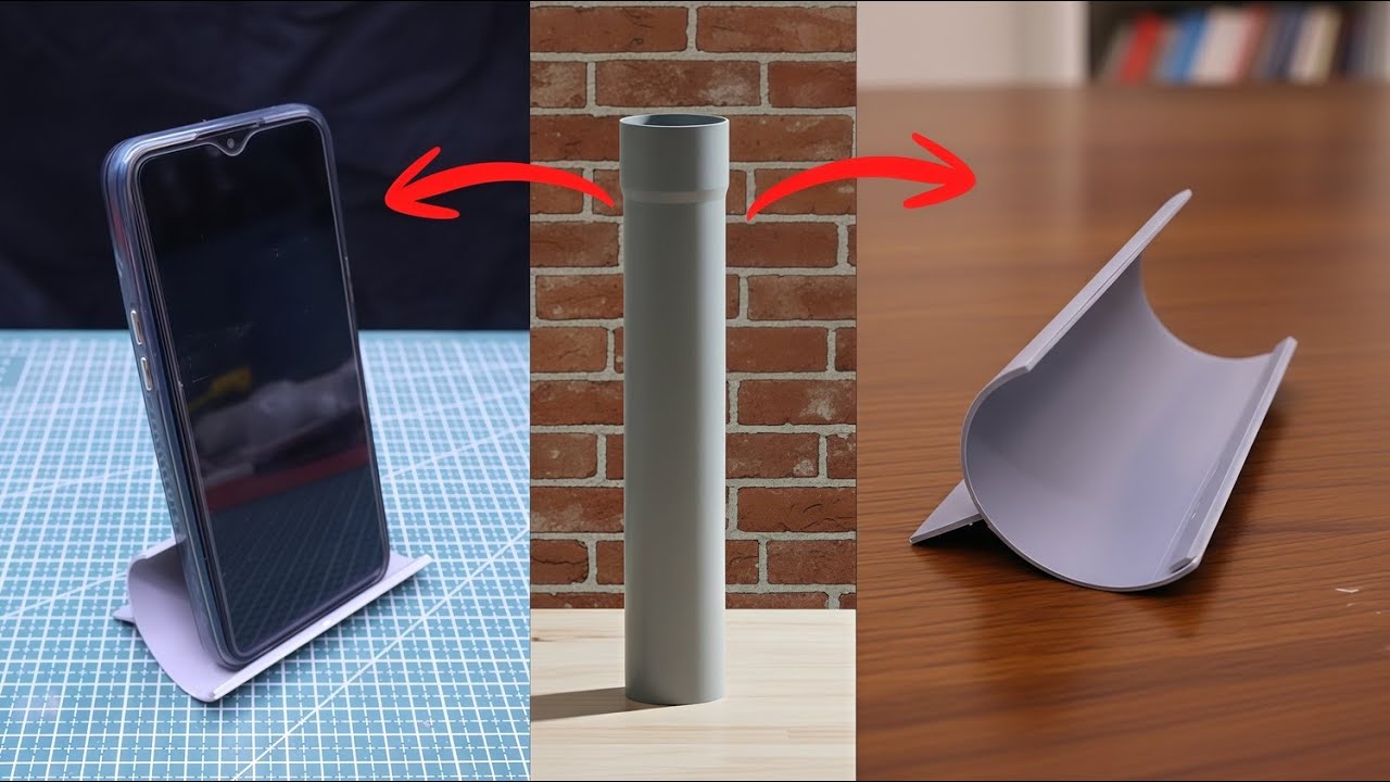 How to Make a DIY Phone Stand with PVC Pipe