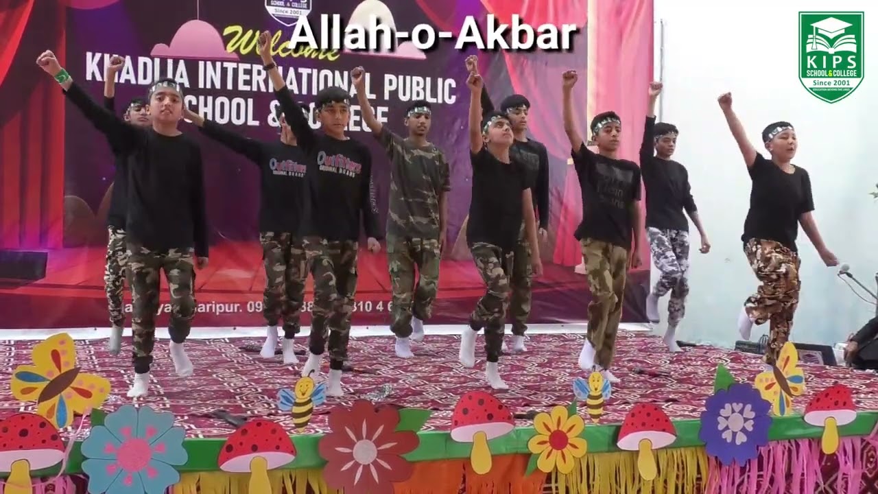 Allah o Akbar Mard-e-Mujahid jaag Zara by The Kipsians (Annual Prize Distribution Ceremony  2021-22