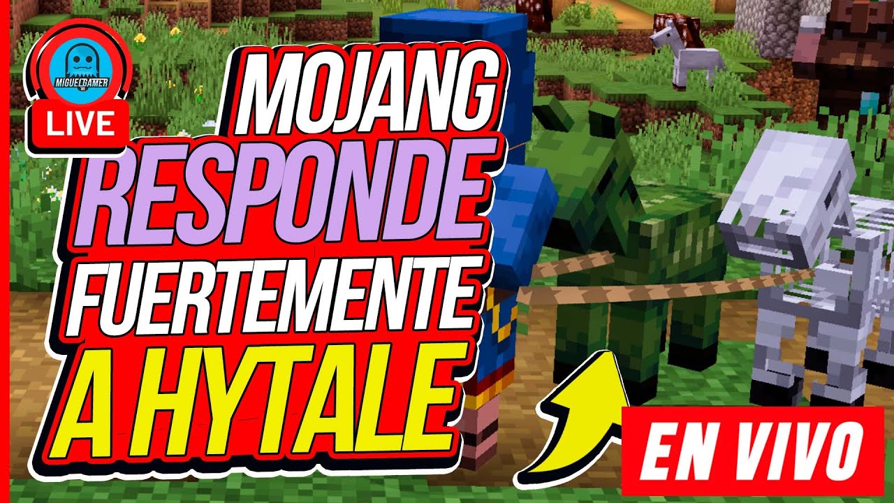Mojang RESPONDE FUERTEMENE a Hytale (Léase con ironía por favor)