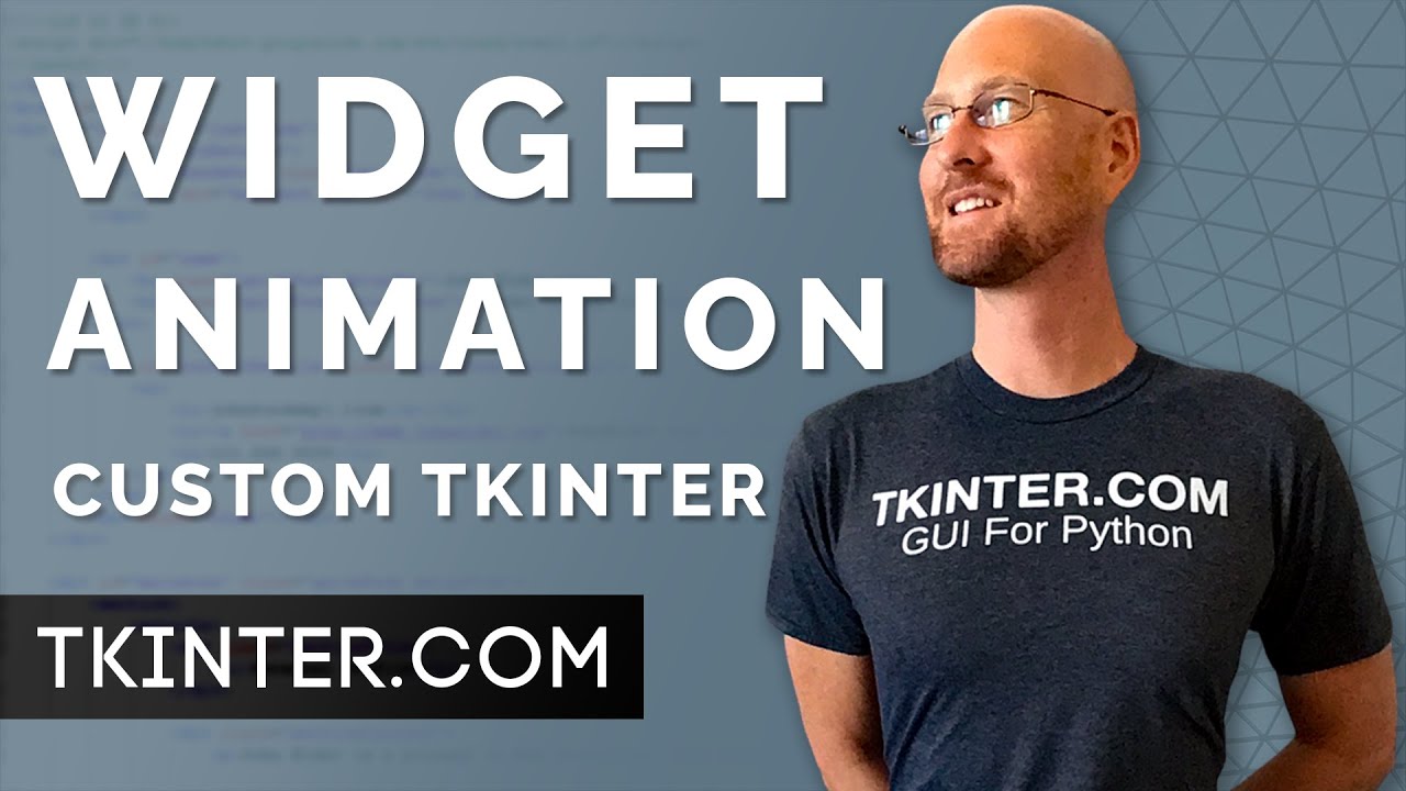 Анимация виджета — Tkinter CustomTkinter 23