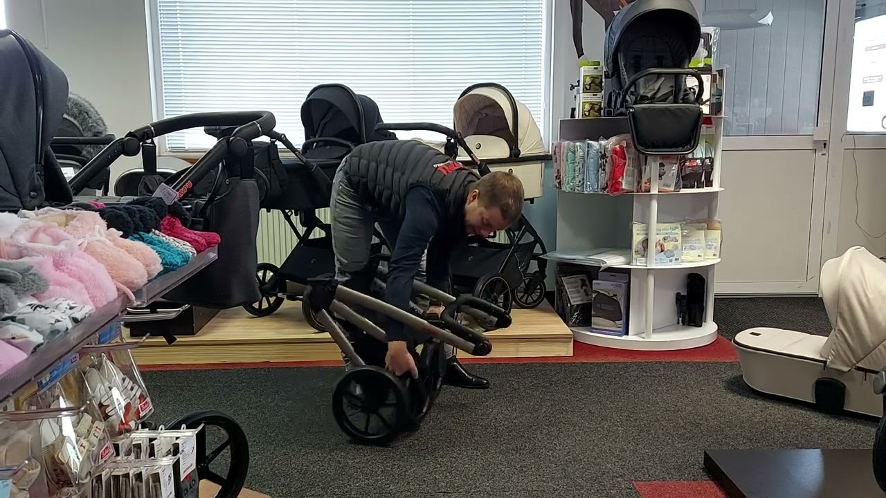 Soft kočárek moderní kombinovaný kočárek HAPU