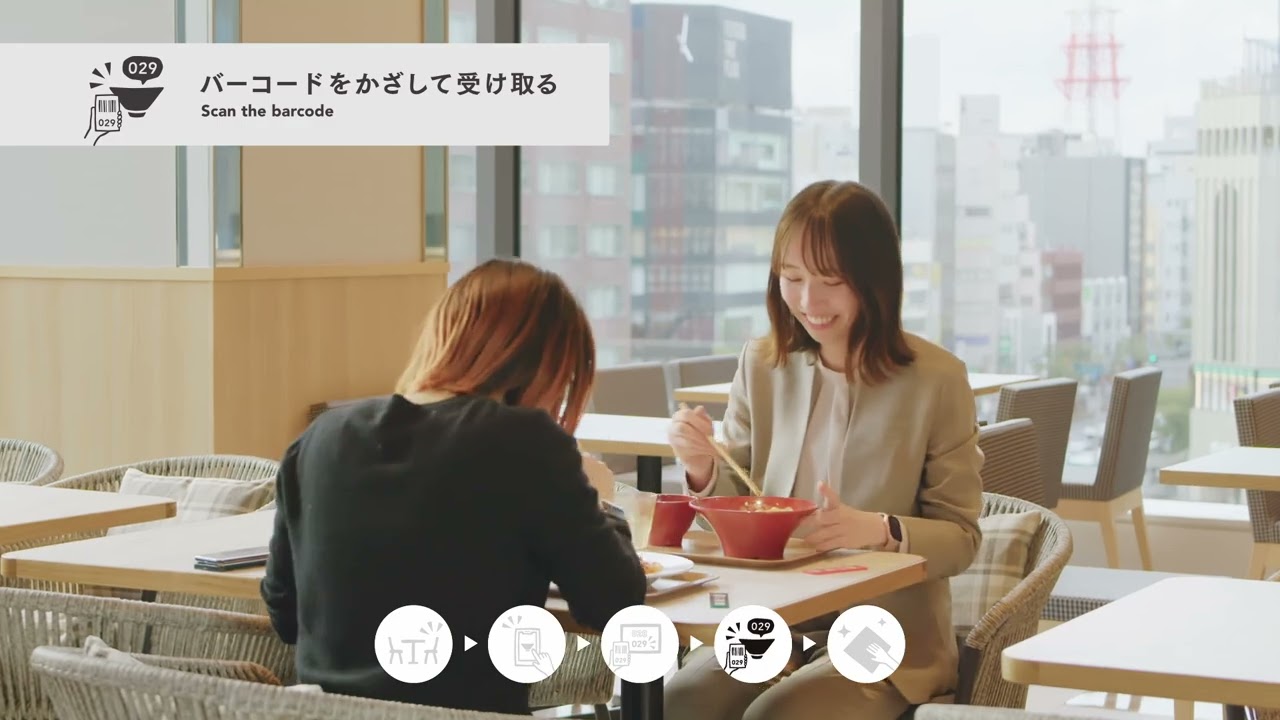 ワンビル５F「天神福食堂」の使い方