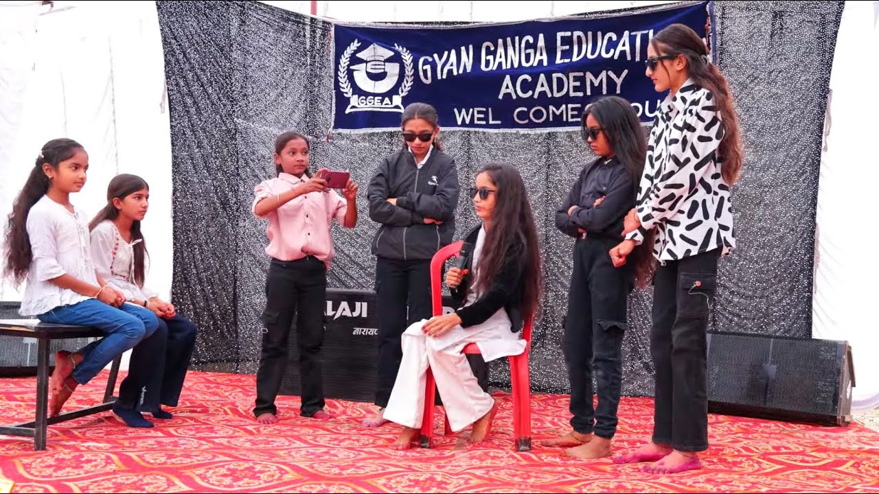 Gyan Ganga Education Academy | Annual Function Performance 2026 | अनपढ़ नेता-नाटक 😂