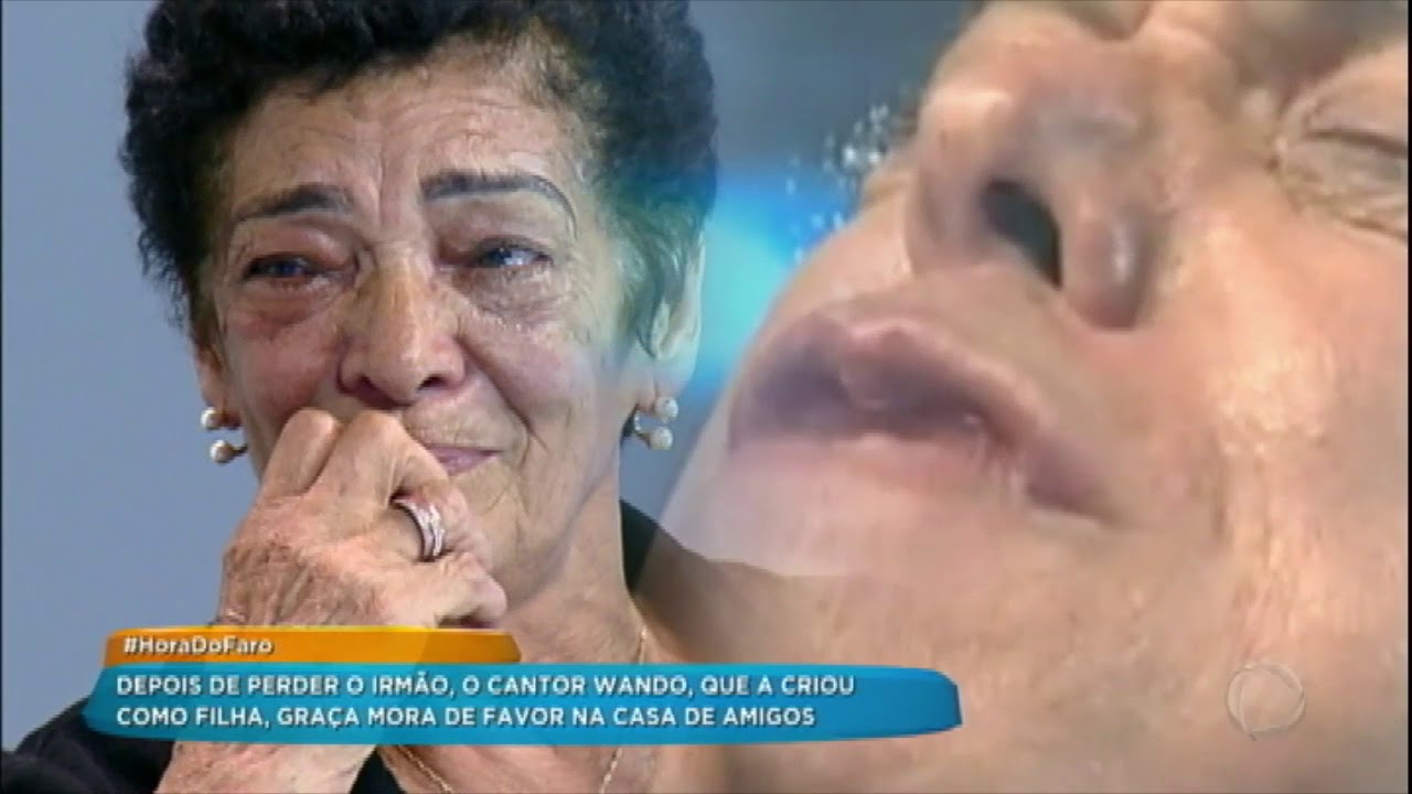 Conheça o drama da irmã do cantor Wando, que vive de favor na casa de amigos