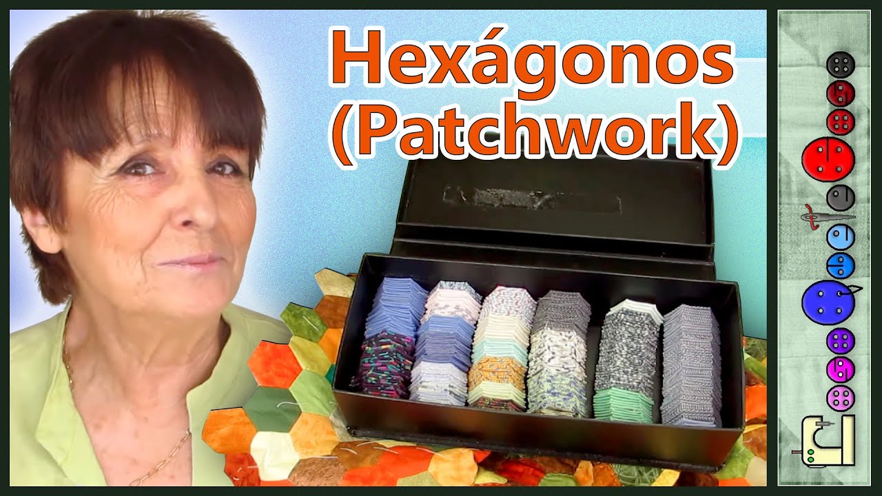 Hexágonos (Patchwork) [Tutorial]