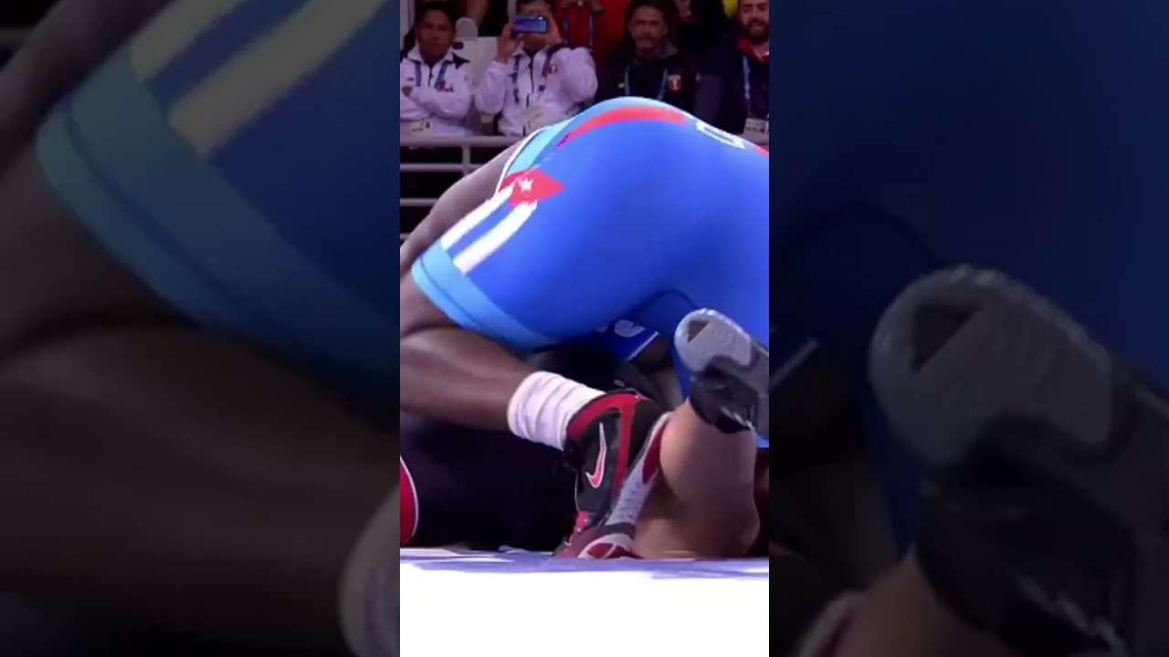 🤼‍♂️ Enfrentamientos cuerpo a cuerpo, la lucha grecorromana en su máxima expresión. #PanamSports