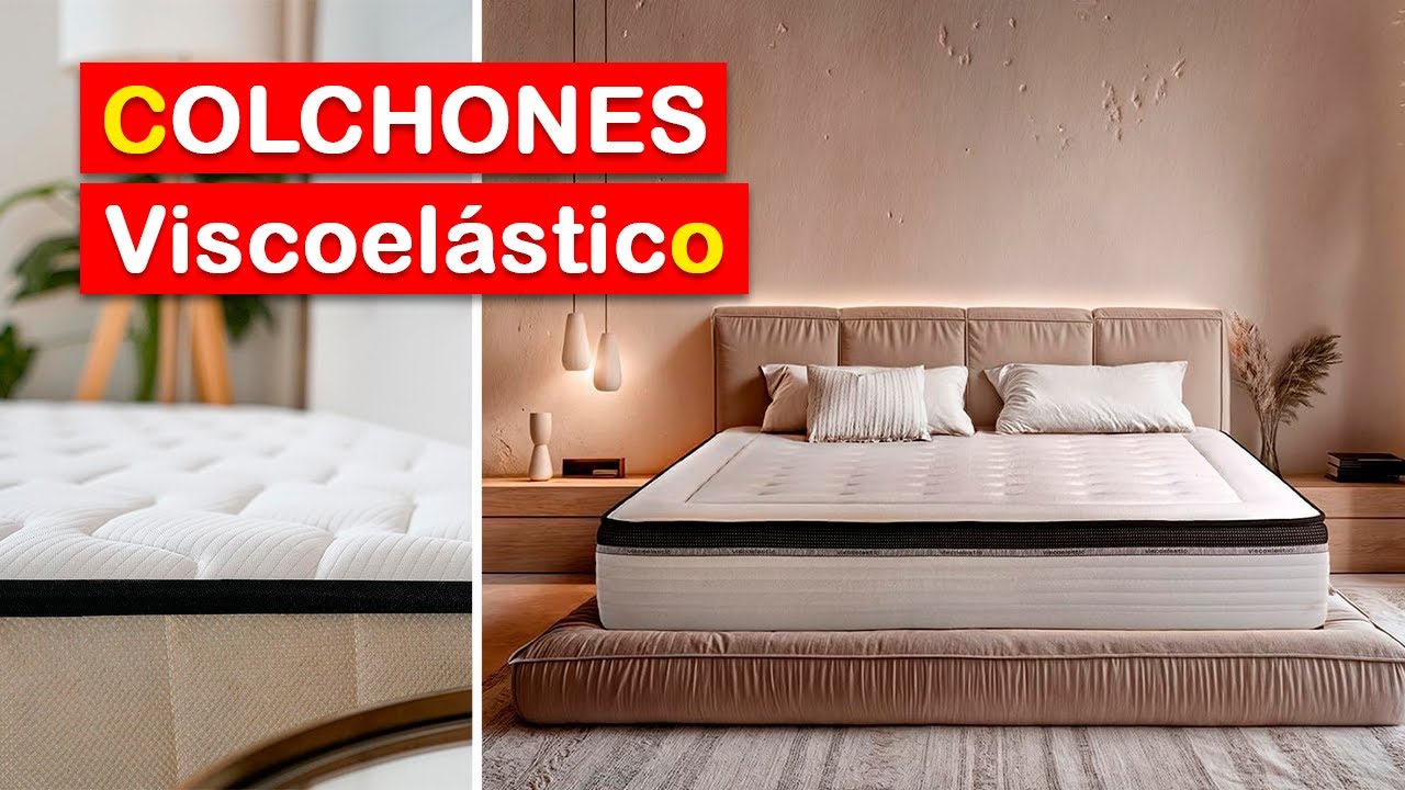 Los 5 Mejores COLCHONES VISCOELASTICOS 2025 ✅