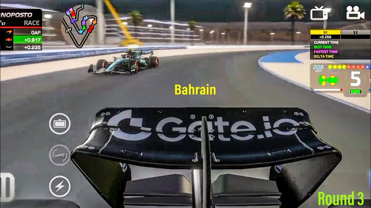 Monoposto 2026 Concept Round 3 Bahrain 🇧🇭 Our Tyres Smoked & Going In To The Wall 🧱 #monoposto #f125