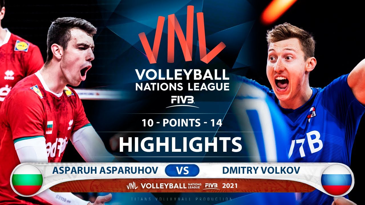 Bulgaria vs Russia | VNL 2021 | Highlights | Asparuh Asparuhov vs Dmitry Volkov