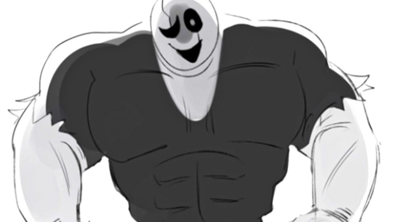 Gaster fights sans...