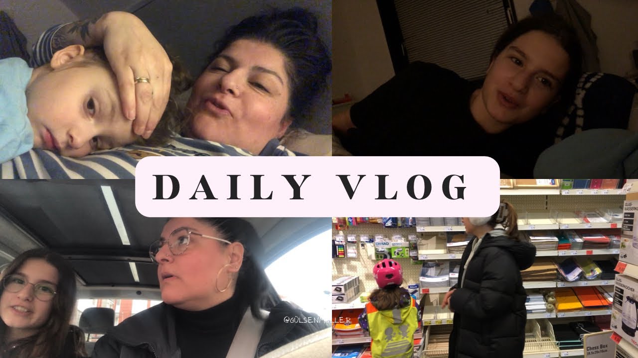 Elizan früh am Morgen Erbrochen 🤢🤮 | mit Nileyn zum HNO Arzt 👨🏻‍⚕️ | Familien Alltag | Vlog