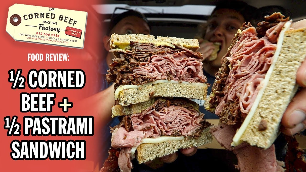The Corned Beef Factory's Pastrami & Corned Beef Sandwich Food Review