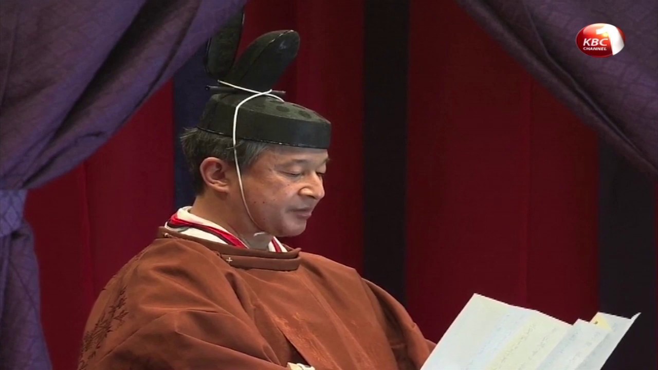 Japan&rsquo;s new Emperor Naruhito enthroned in an elaborate ceremony