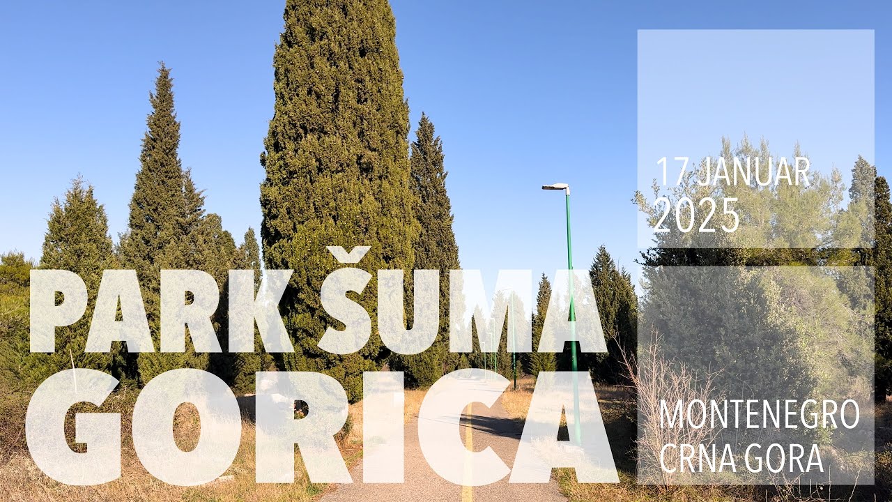 Šetnja parkom Gorica / Walk through Gorica Park